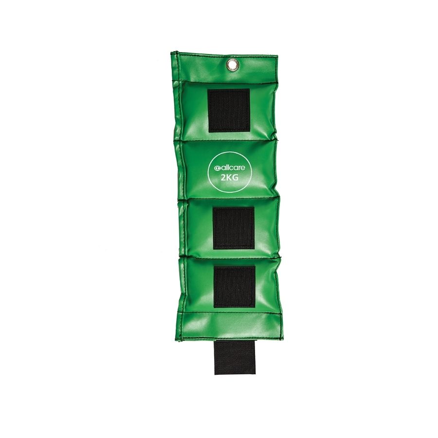 AllCare Vinyl Ankle Weight 2kg Green