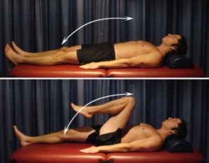 Exercises for a Pelvic Stress Fracture - Hip & Knee Bend to Straighten