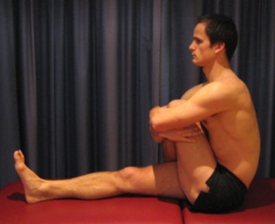Gluteal Stretch (Long sitting)