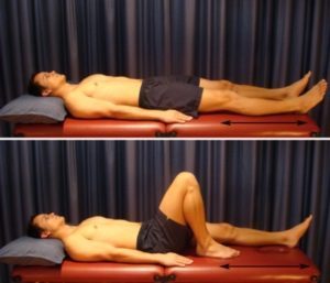 Exercises for a Medial Meniscus Tear - Knee Bend to Straighten