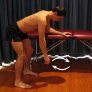 Exercises for a Frozen Shoulder -Pendular Circles