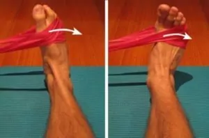 Ankle Exercises - Ankle Eversion vs Resistance Band
