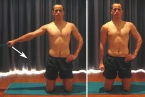 Pectoral Exercises - Resistance Band Adduction