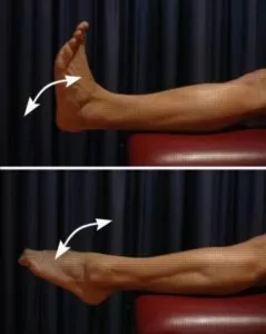 Exercises for Retrocalcaneal Bursitis - Ankle Up & Down