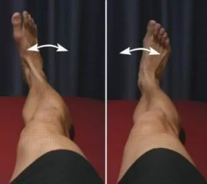 Exercises for Retrocalcaneal Bursitis - Ankle In & Out