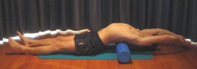 Foam Roller Exercises - Thoracic Extension (Arms Overhead)