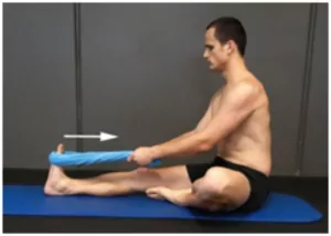 Exercises for Posterior Ankle Impingement - Calf Stretch with Towel