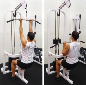 Cable Exercises - Lat Pulldown (Supinated Grip)