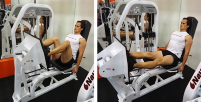 Knee Strengthening Exercises at the Gym - Leg Press