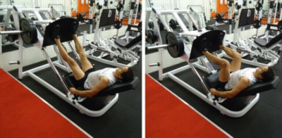 Knee Strengthening Exercises at the Gym - Incline Leg Press