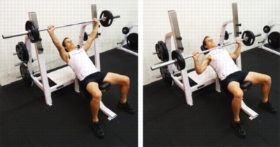 Free Weight Exercises - Incline Bench Press