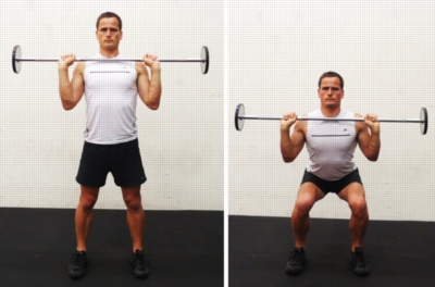 Free Weights - Front Squats
