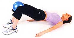 AOK Pilates Ball Exercise 1