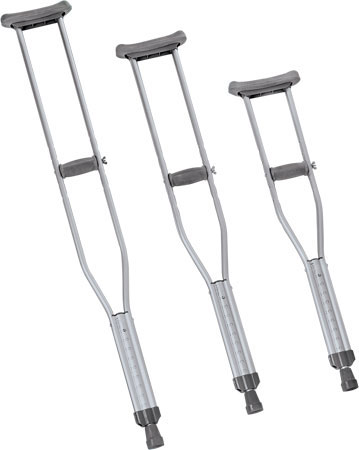 Axillary Crutches (Underarm Crutches)