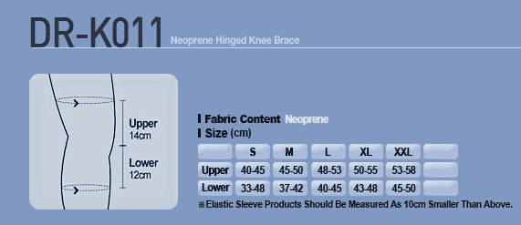 Dr Med Hinged Knee Supports