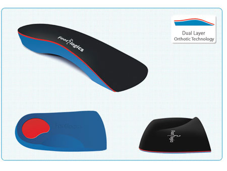 Footlogics Orthotics - 3/4 Length