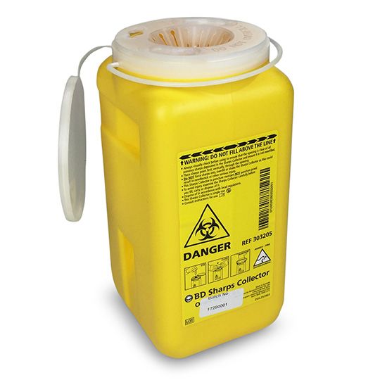 sharps container 1.4 litre