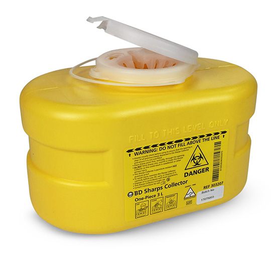 sharps container 3 litre