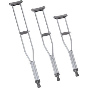 Aluminium Underarm Adjustable Axillary Crutches