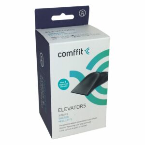 Comffit Elevators - Moulded Heel Lifts (Pack of 3 Pairs)
