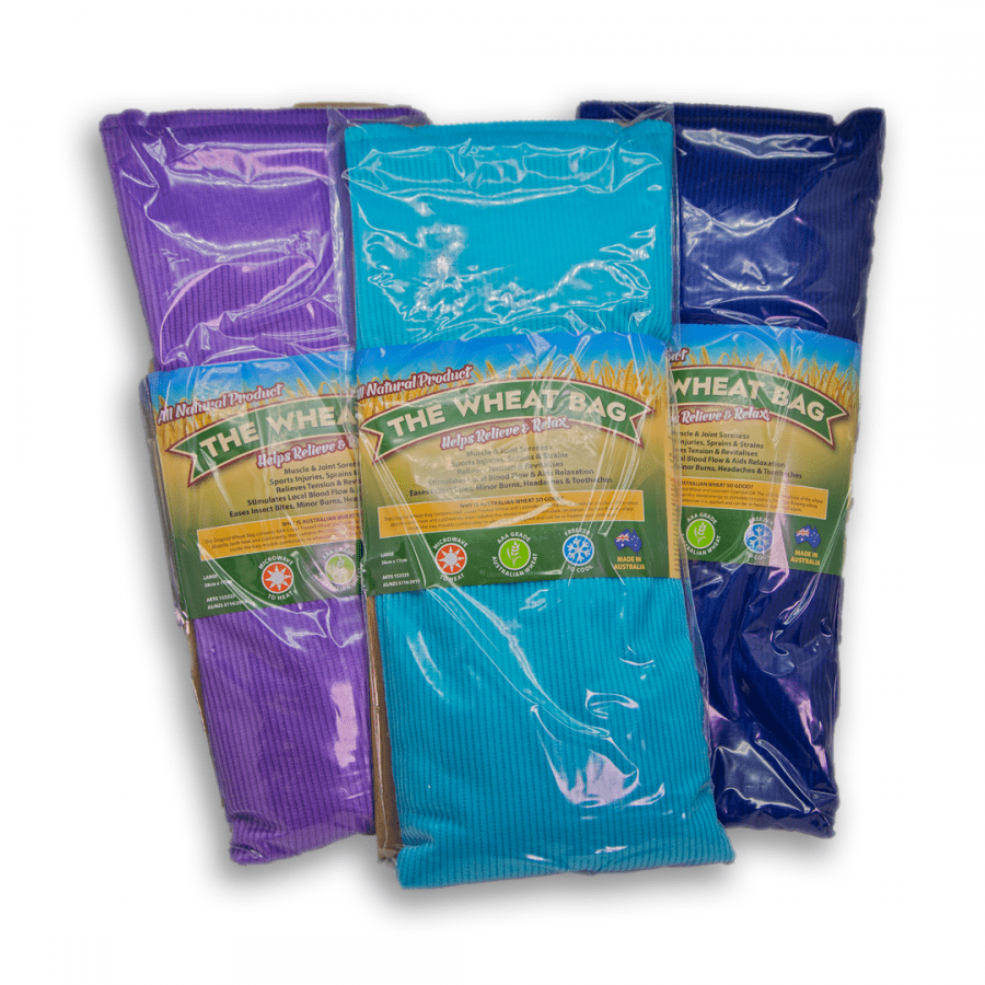 Wheat Bags (Heat Packs - Blue and Purple)